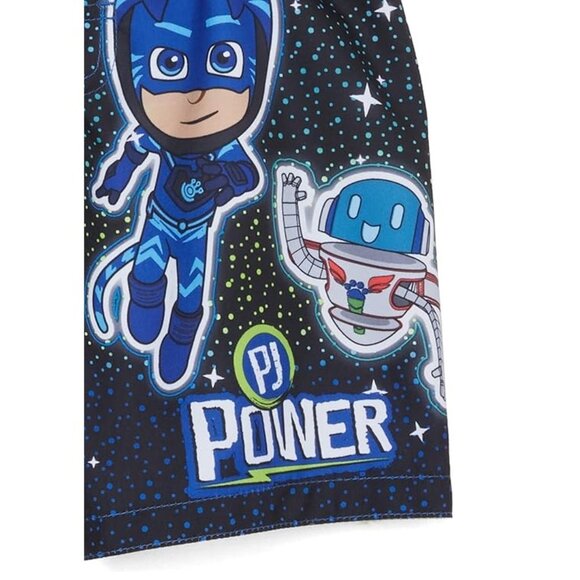 Boys PJ Masks PJ Power SPACE Swim Trunks Size 18 months Owlette Gekko Catboy NWT - Picture 2 of 2